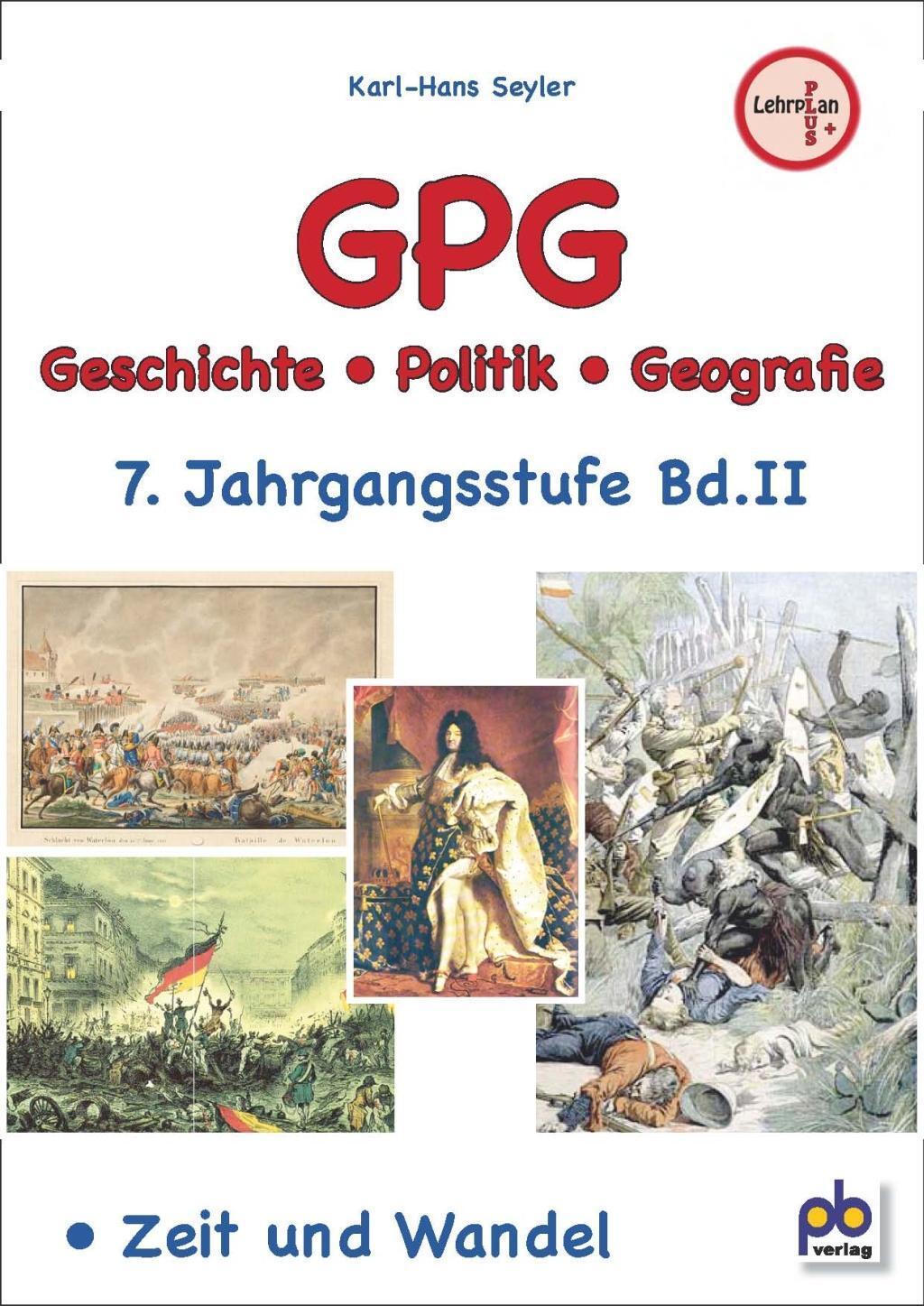 Cover: 9783892912484 | GPG 7. Jahrgangsstufe Bd.II | Karl-Hans Seyler | Taschenbuch | Deutsch