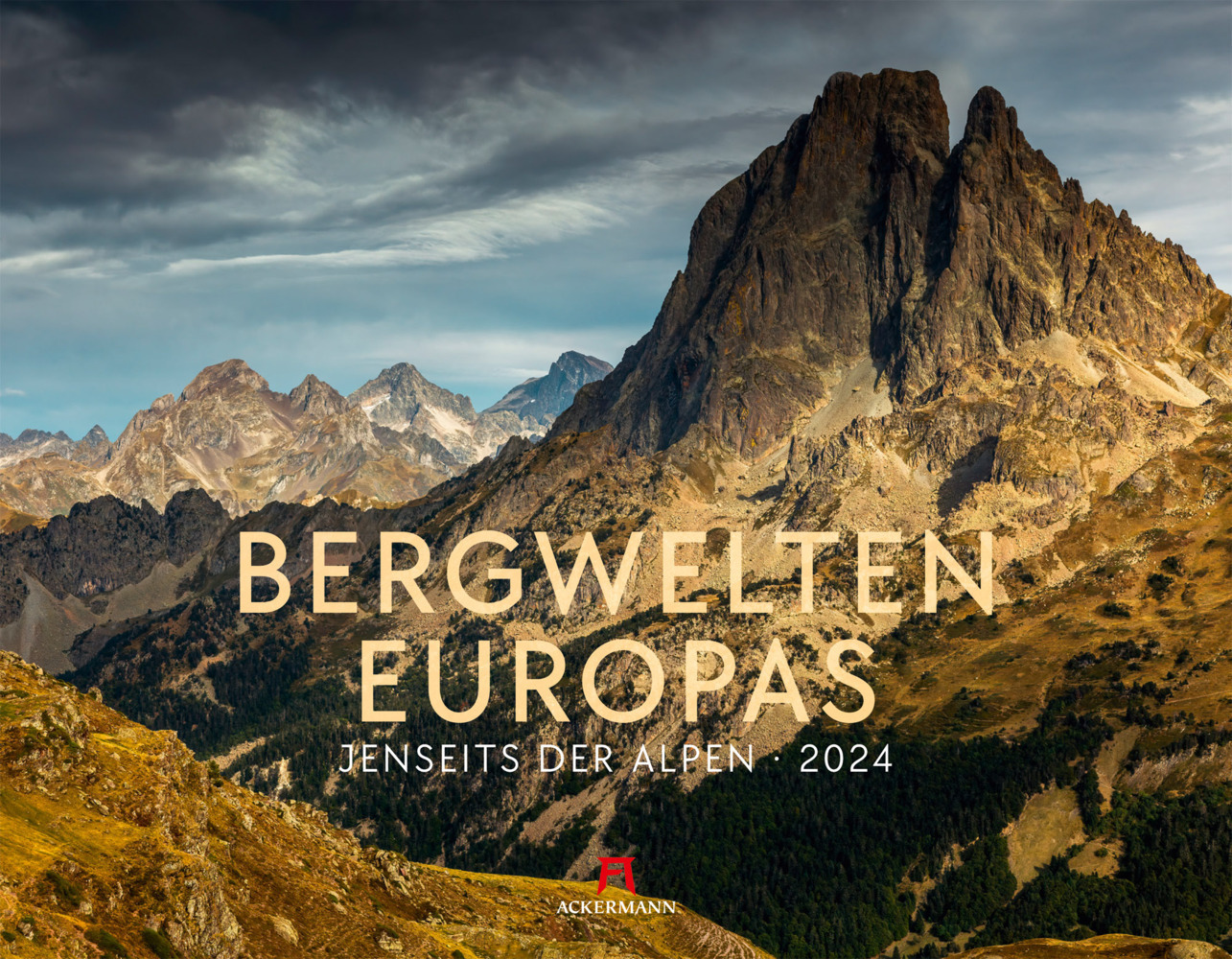 Cover: 9783838424460 | Bergwelten Europas - Jenseits der Alpen Kalender 2024 | Kunstverlag