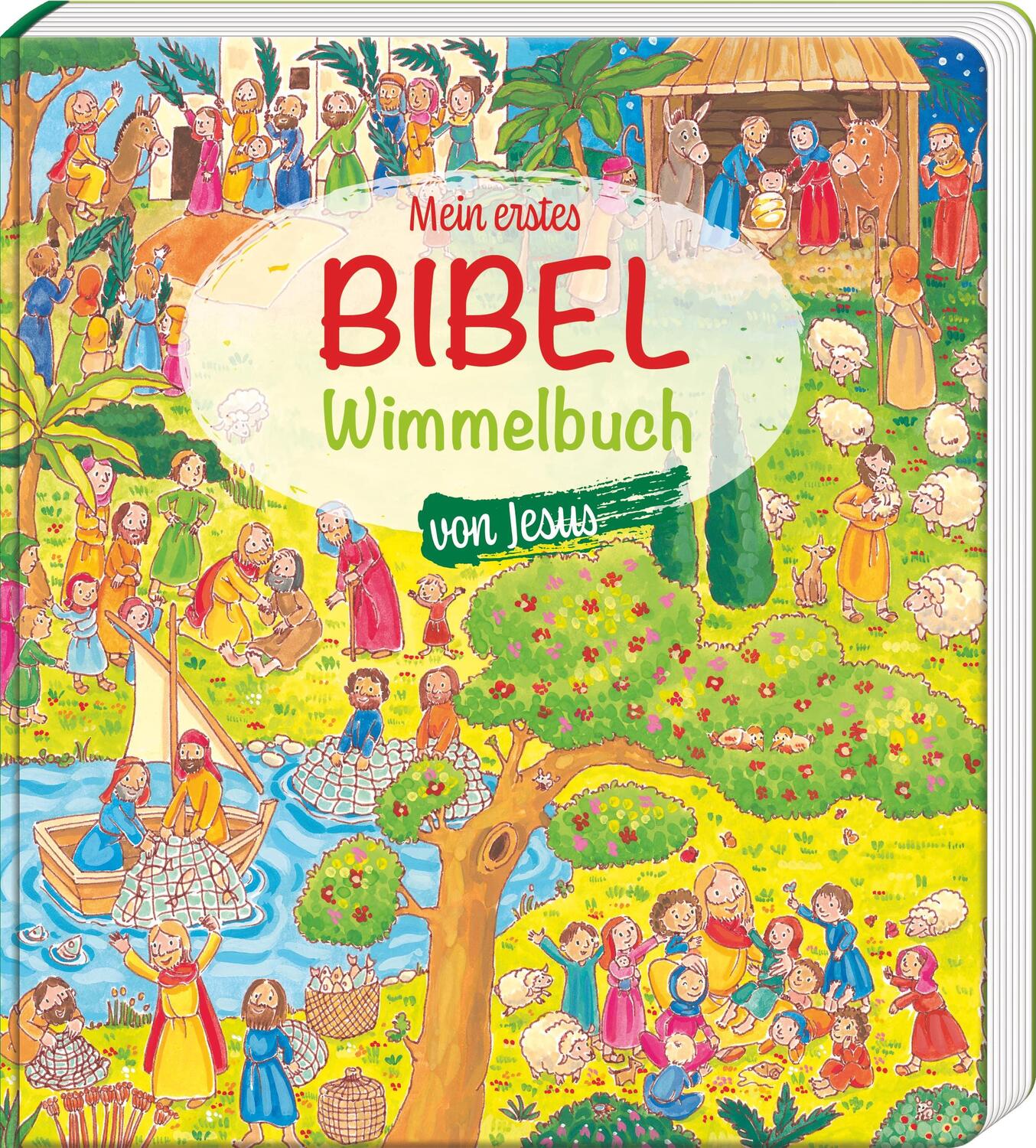 Cover: 9783766635815 | Mein erstes Bibel-Wimmelbuch von Jesus | Heidi Rose | Buch | Pappe