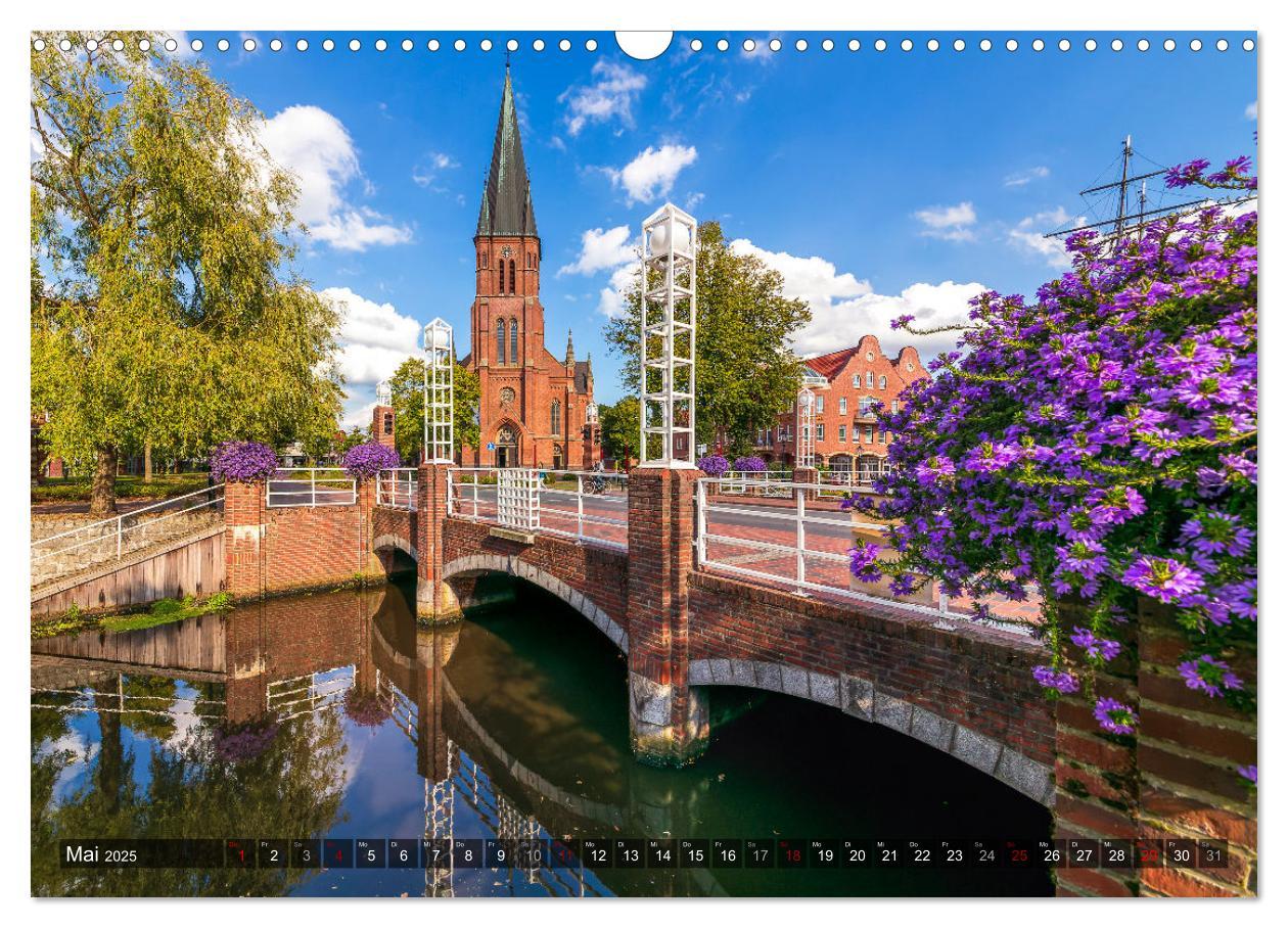 Bild: 9783435421435 | Papenburg - Venedig des Nordens (Wandkalender 2025 DIN A3 quer),...