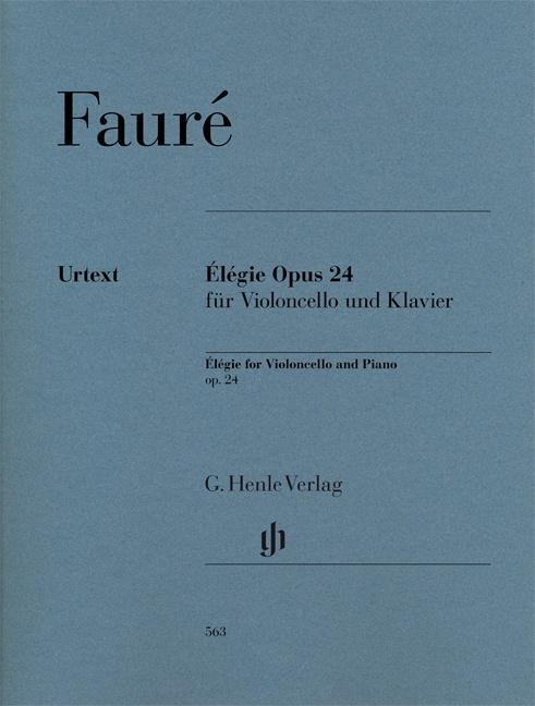 Cover: 9790201805634 | Élégie Opus 24 für Violoncello und Klavier | Gabriel Fauré | Buch