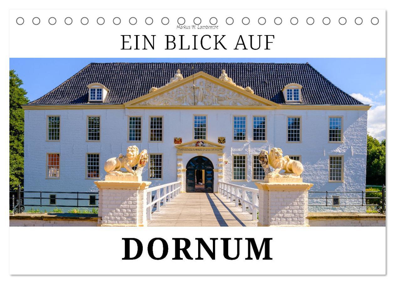 Cover: 9783383922374 | Ein Blick auf Dornum (Tischkalender 2025 DIN A5 quer), CALVENDO...