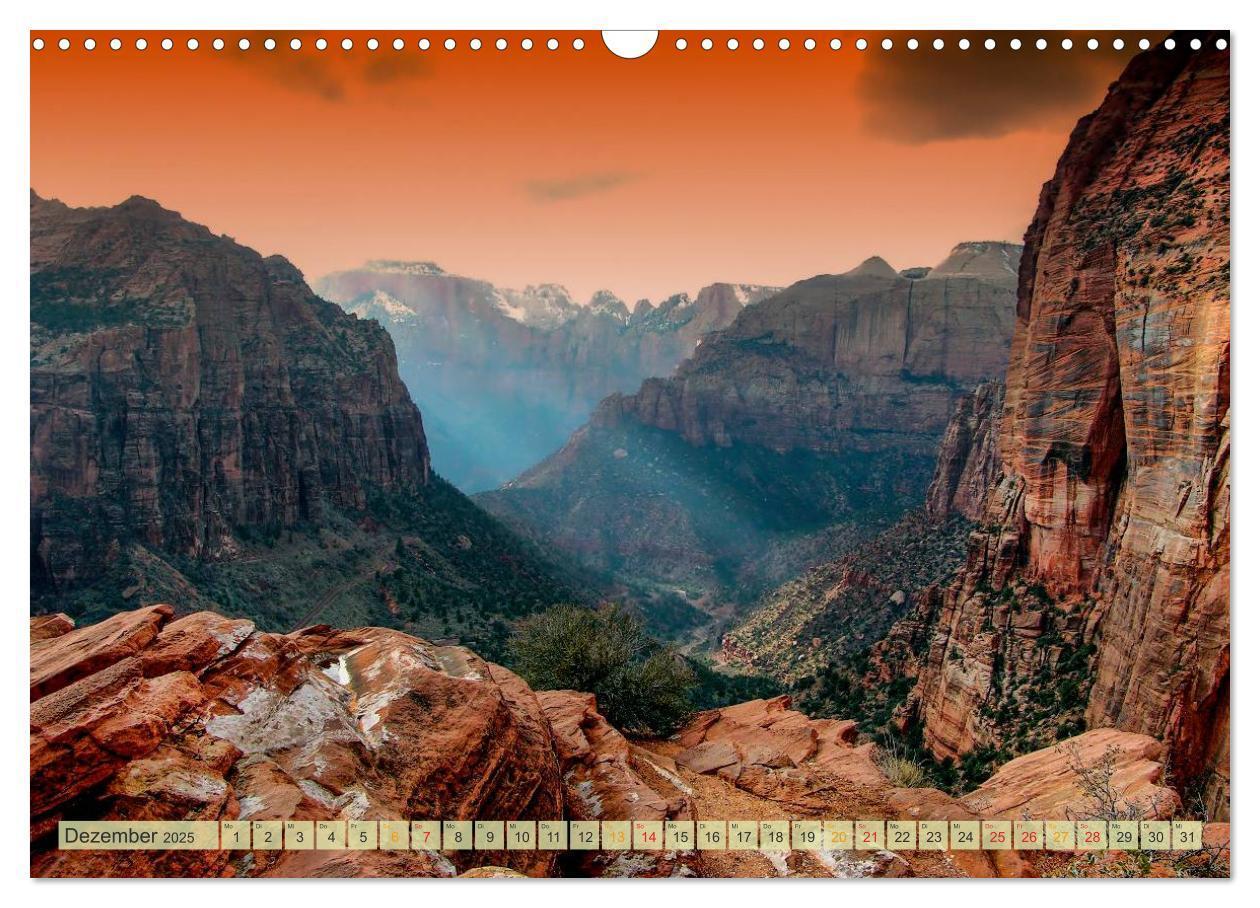 Bild: 9783435481576 | Nationalparks der USA - atemberaubend schön (Wandkalender 2025 DIN...