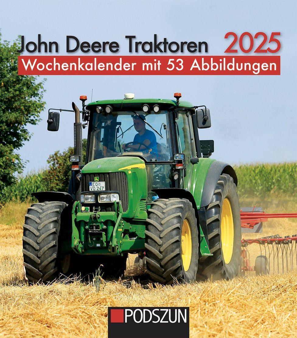 Cover: 9783751611169 | John Deere Traktoren 2025 | Wochenkalender mit 53 Abbildungen | 53 S.