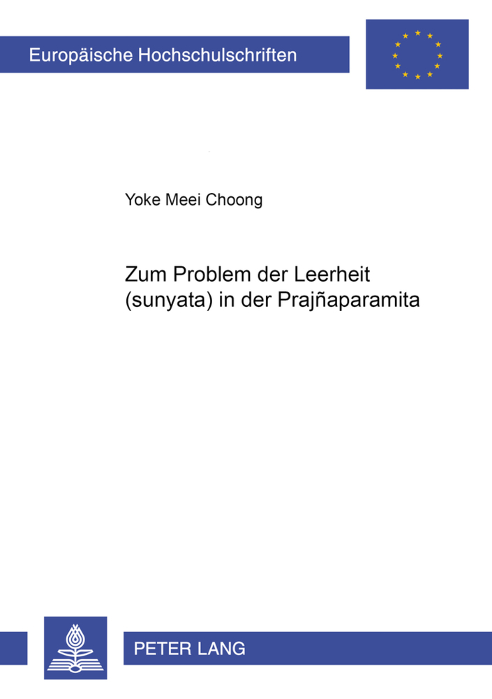 Cover: 9783631537589 | Zum Problem der Leerheit "(sunyata)" in der "Prajñaparamita" | Choong