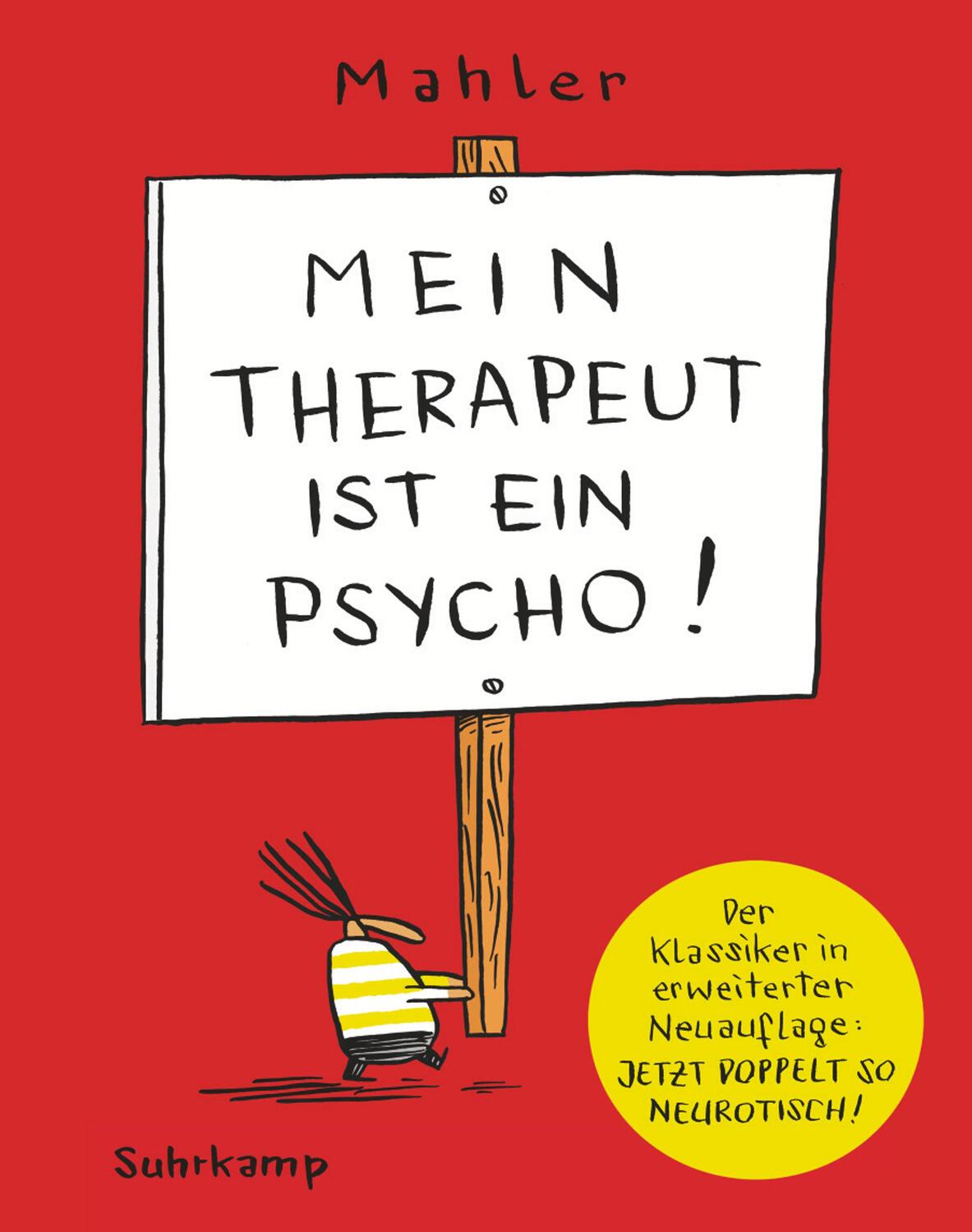 Cover: 9783518474174 | Mein Therapeut ist ein Psycho | Nicolas Mahler | Buch | 112 S. | 2024