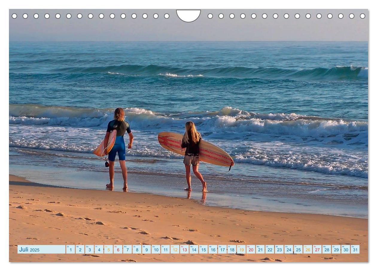 Bild: 9783435470907 | Surfen - Wasser, Wind und coole Typen (Wandkalender 2025 DIN A4...