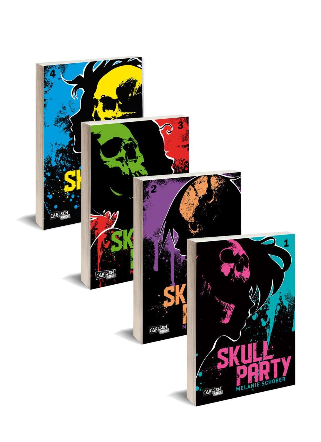 Cover: 9783551021182 | Skull Party Komplettpack 1-4 | Melanie Schober | Box | Skull Party