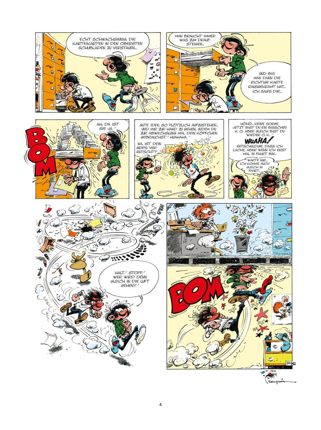 Bild: 9783551744548 | Gaston Neuedition 17: Kindsköpfe | André Franquin | Buch | 48 S.