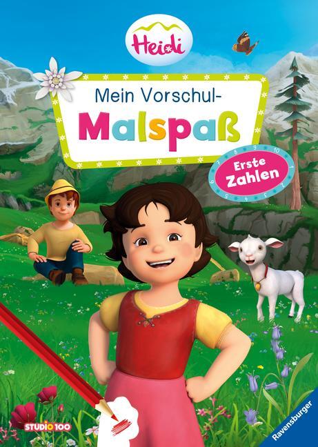 Cover: 9783473496303 | Heidi: Mein Vorschul-Malspaß Erste Zahlen | Taschenbuch | Heidi | 2021