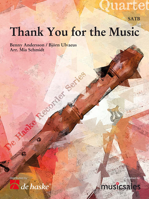 Cover: 9789043131100 | Thank You for the Music | De Haske Recorder Series | Music Sales