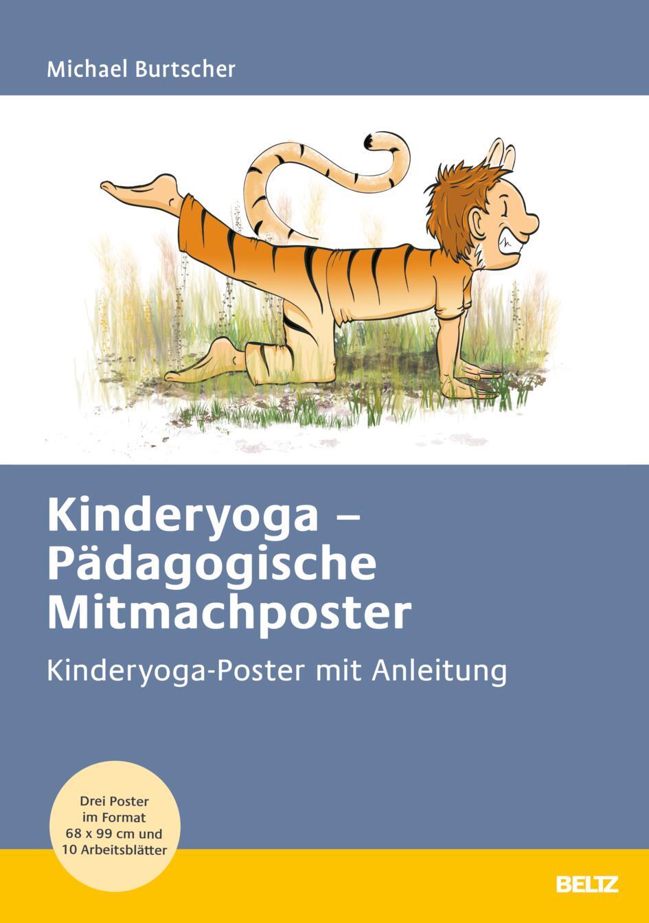 Cover: 4019172200466 | Kinderyoga - Pädagogische Mitmachposter | Michael Burtscher | Poster