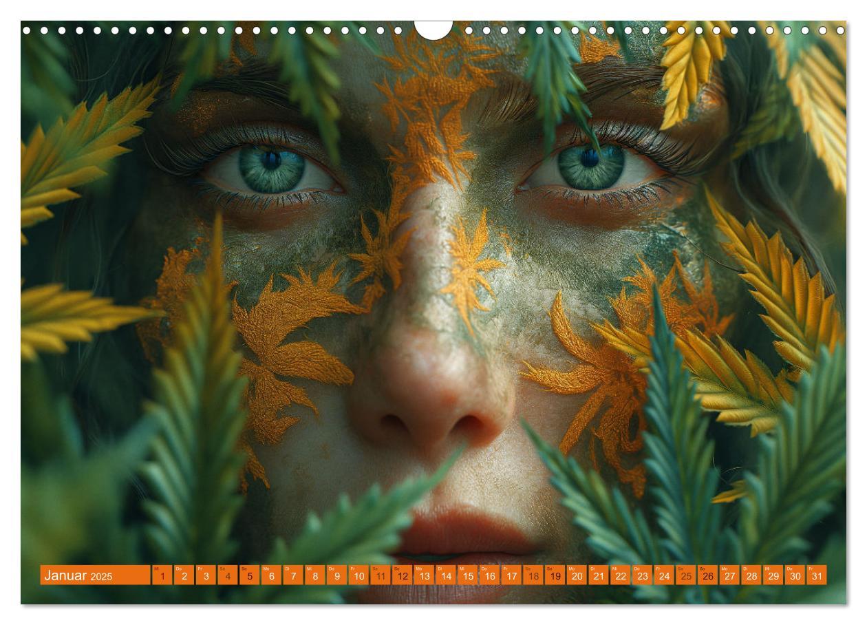 Bild: 9783383764714 | High Moments - Ein Jahr im Zeichen von Cannabis (Wandkalender 2025...