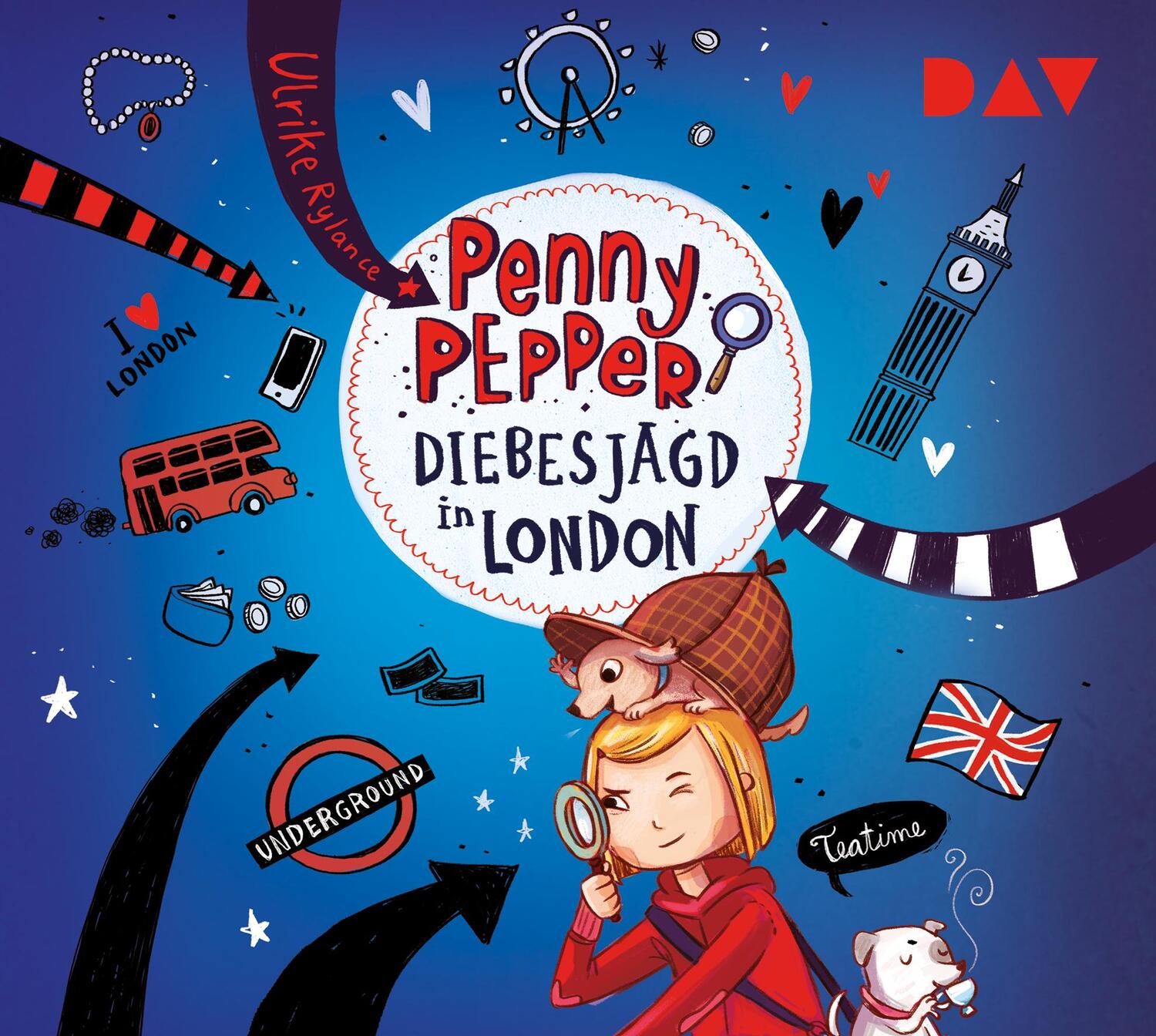 Cover: 9783742420206 | Penny Pepper 07: Diebesjagd in London | Ulrike Rylance | Audio-CD