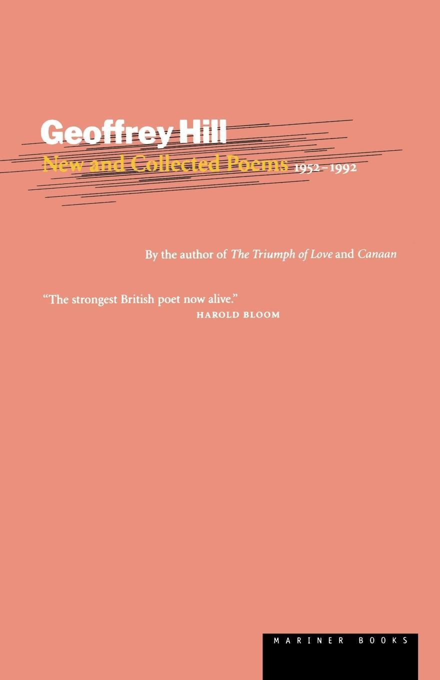 Cover: 9780618001880 | New and Collected Poems | 1952-1992 | Geoffrey Hill | Taschenbuch