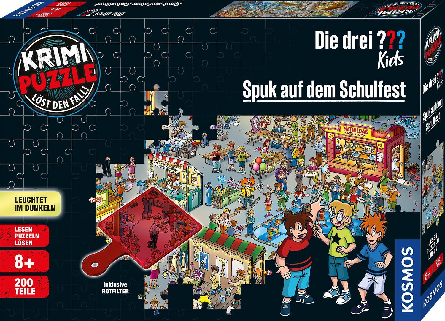 Cover: 4002051697983 | Krimipuzzle ??? Kids 200 Teile / Spuk auf dem Schulfest (drei...