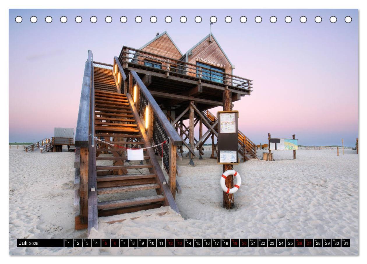 Bild: 9783435217892 | Sankt Peter Ording Sandstrand (Tischkalender 2025 DIN A5 quer),...