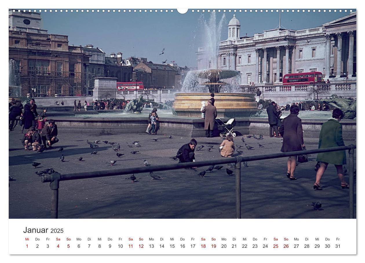 Bild: 9783435293605 | London - Vintage Views (hochwertiger Premium Wandkalender 2025 DIN...