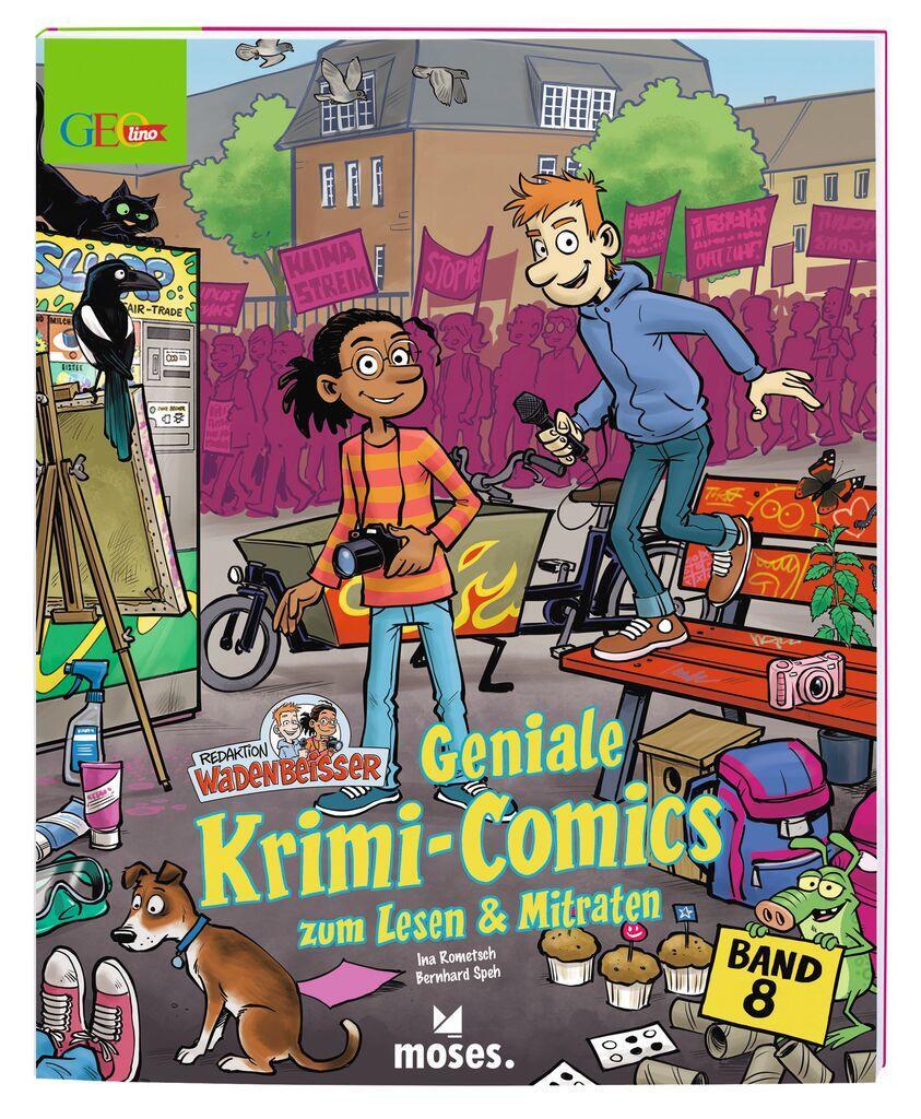 Cover: 9783964551351 | GEOlino Wadenbeißer - Geniale Krimi-Comics Band 8 | Ina Rometsch