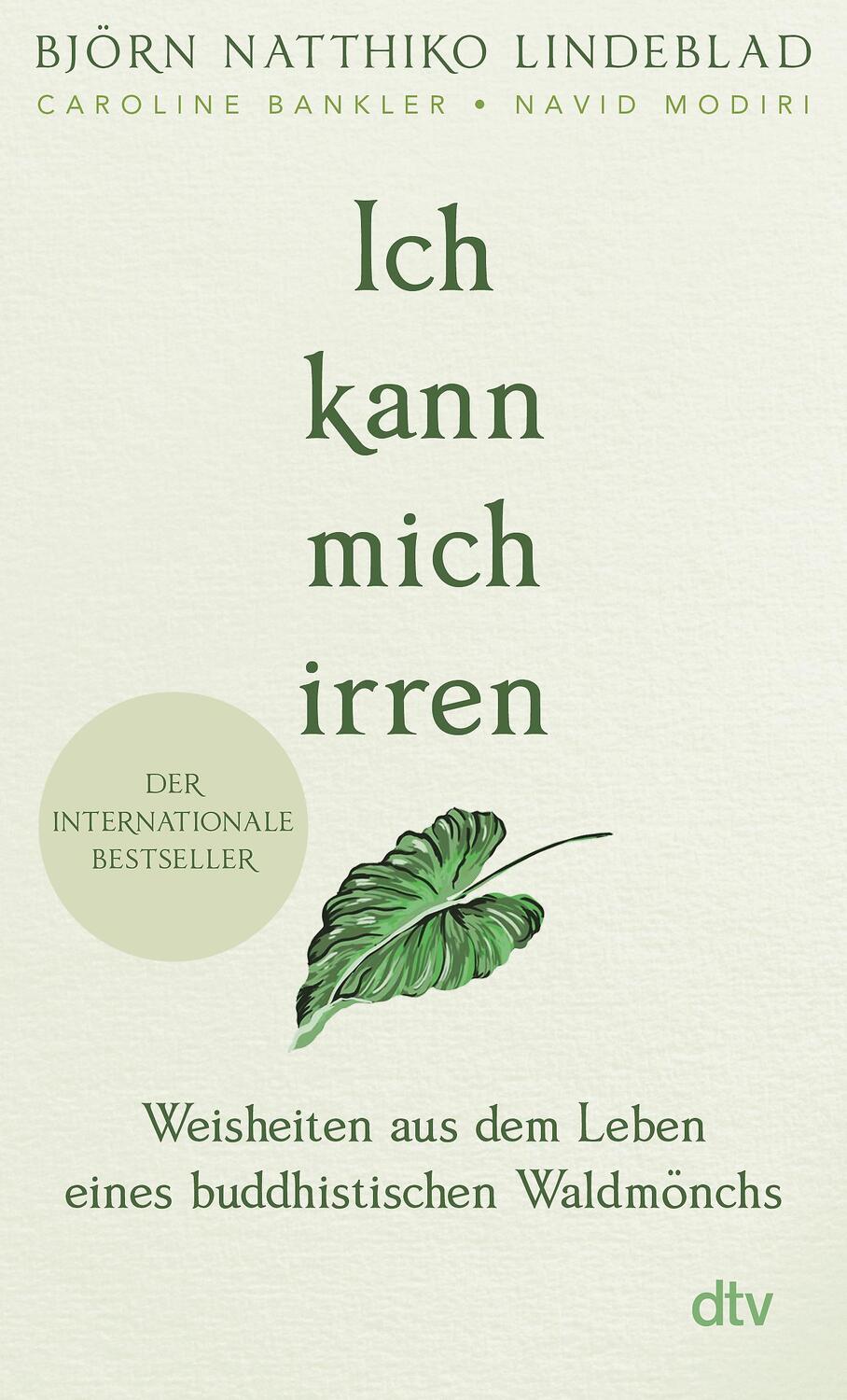 Cover: 9783423352093 | Ich kann mich irren | Björn Natthiko Lindeblad (u. a.) | Taschenbuch