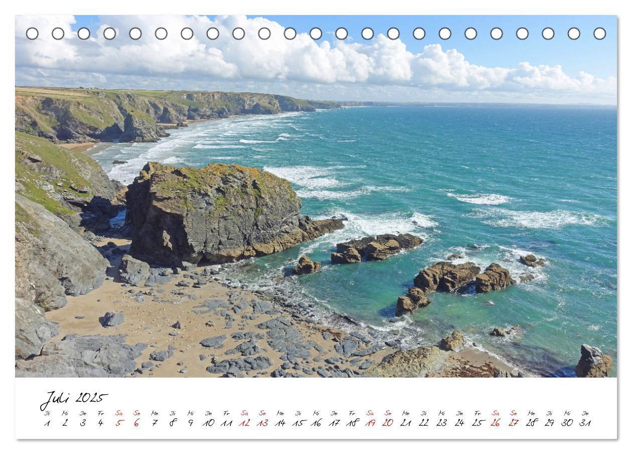 Bild: 9783435315925 | Cornwall. Der malerische Südwesten Englands (Tischkalender 2025 DIN...