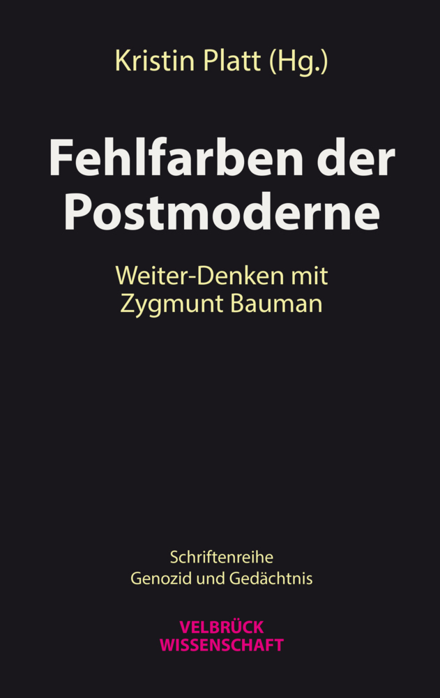 Cover: 9783958322103 | Fehlfarben der Postmoderne | Weiter-Denken mit Zygmunt Bauman | Platt