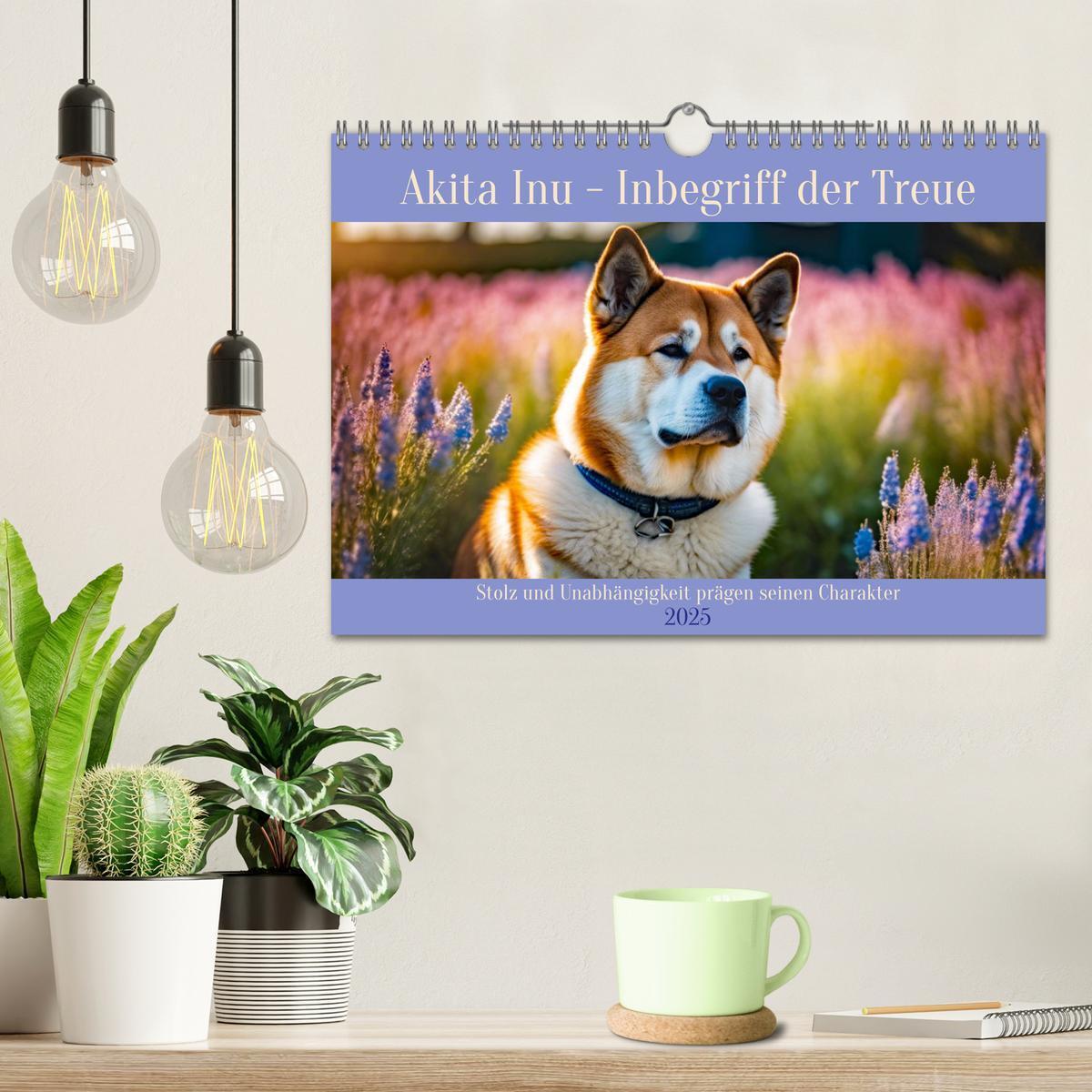 Bild: 9783457071649 | Akita Inu - Inbegriff der Treue (Wandkalender 2025 DIN A4 quer),...