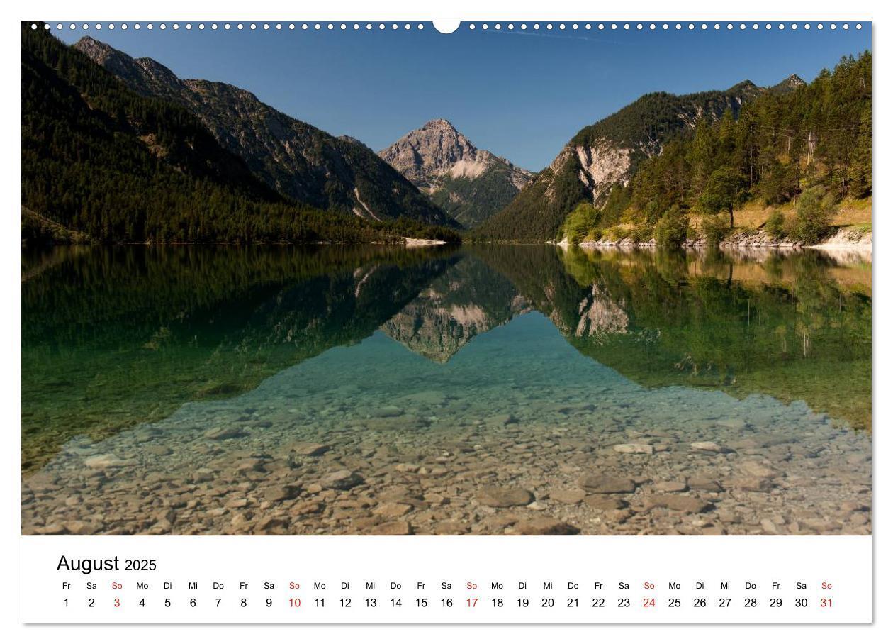 Bild: 9783435561308 | Berge und Seen rund um die Zugspitze (Wandkalender 2025 DIN A2...