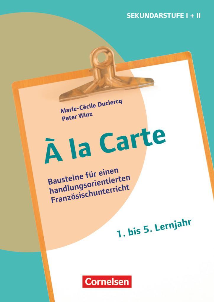 Cover: 9783589166800 | À la Carte | Peter Winz | Broschüre | 64 S. | Deutsch | 2020