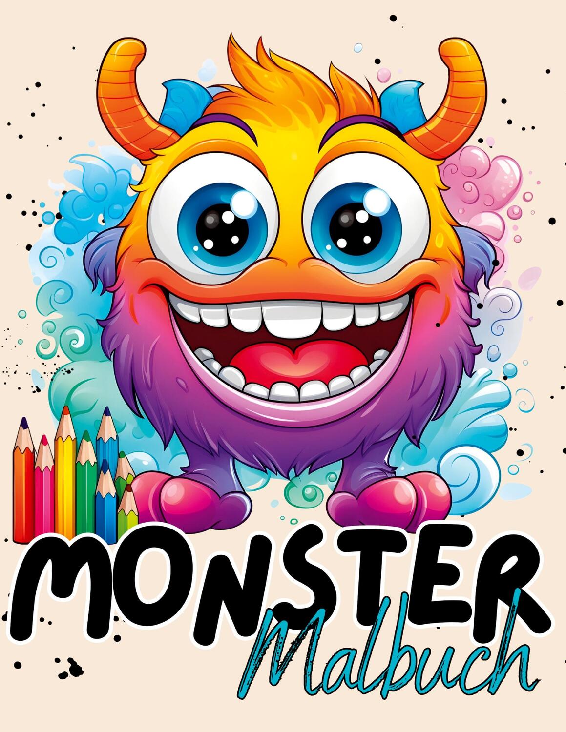 Cover: 9783384085535 | Monster Malbuch ab 4 Jahren | Lucy´s Tier Malbücher | Taschenbuch