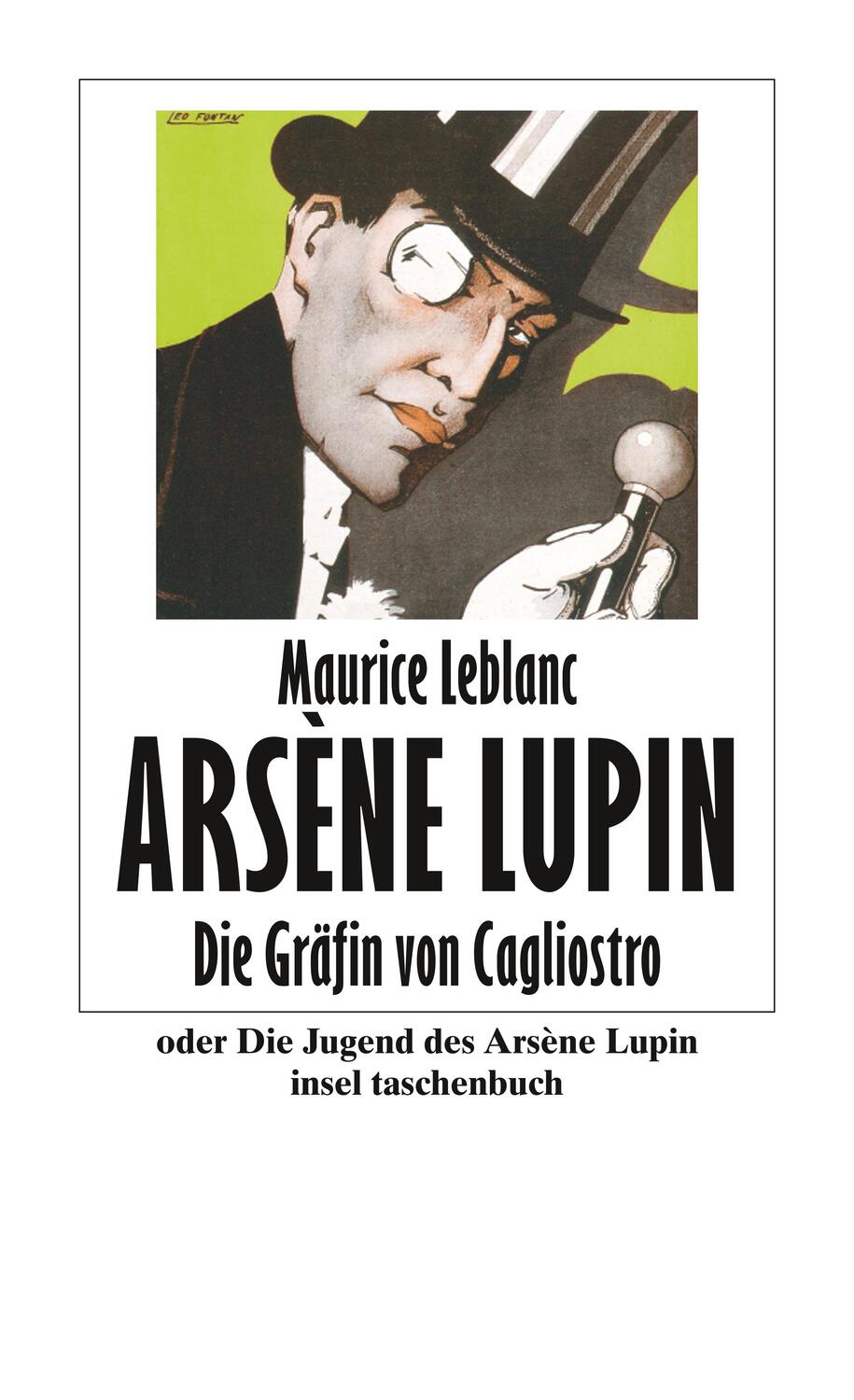 Cover: 9783458351634 | Die Gräfin von Cagliostro oder Die Jugend des Arsène Lupin | Leblanc