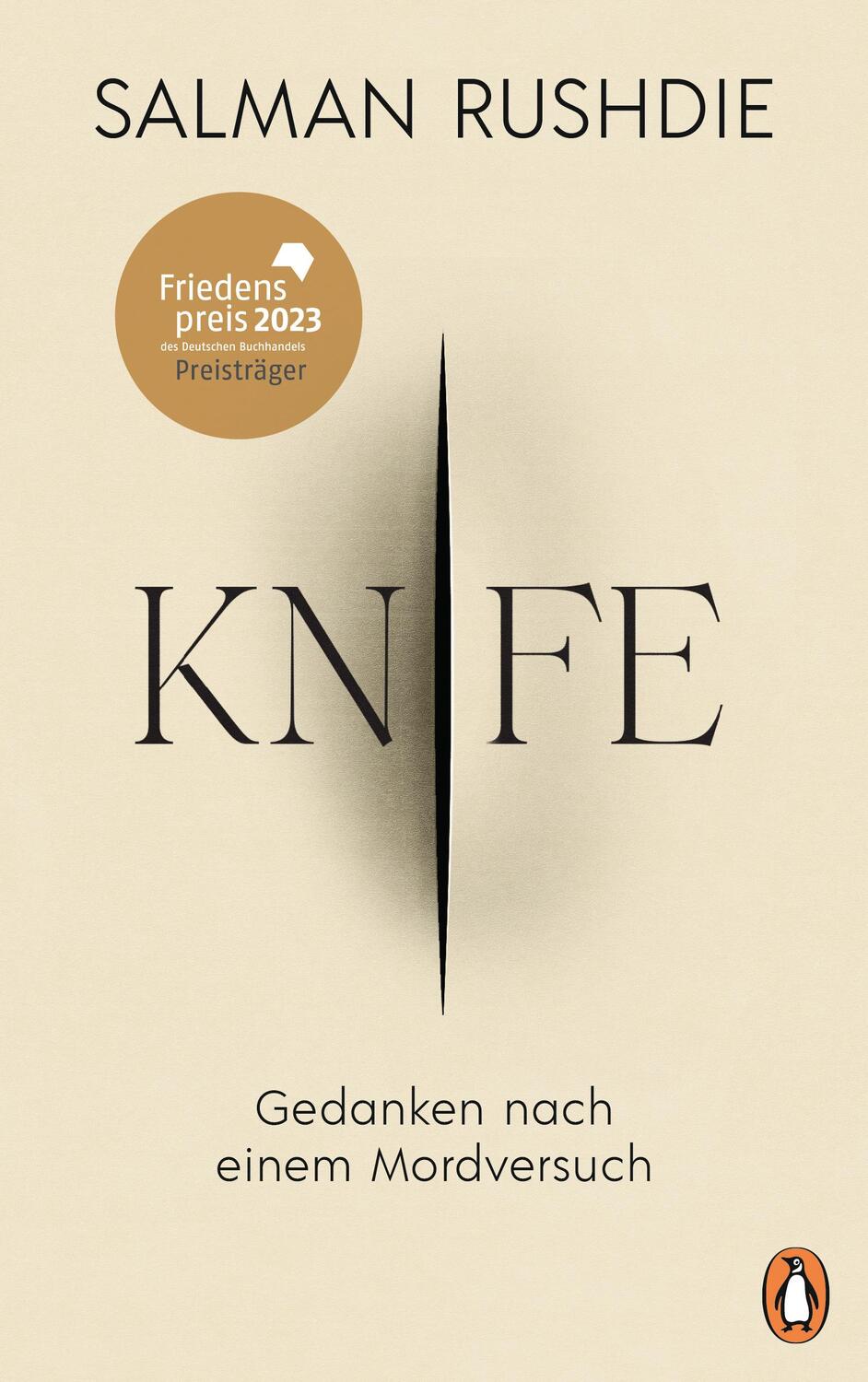 Cover: 9783328603276 | Knife | Salman Rushdie | Buch | 256 S. | Deutsch | 2024 | Penguin