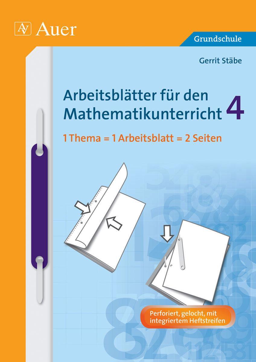 Cover: 9783403070948 | Arbeitsblätter für den Mathematikunterricht 4 | Gerrit Stäbe | Buch
