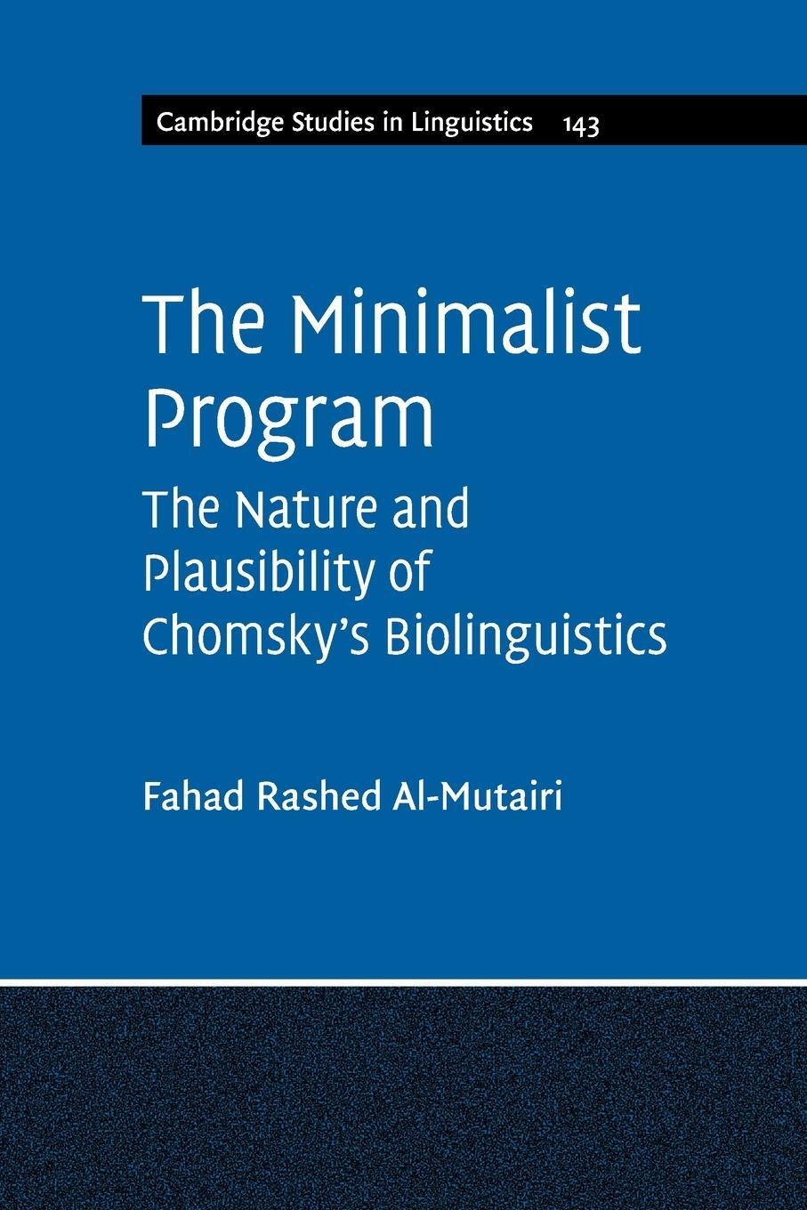 Cover: 9781108810425 | The Minimalist Program | Fahad Rashed Al-Mutairi | Taschenbuch | 2019