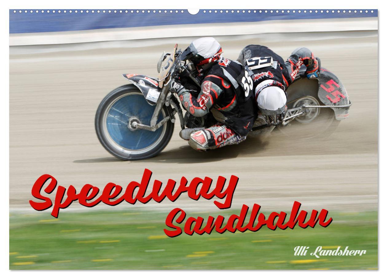 Cover: 9783435130450 | Speedway Sandbahn (Wandkalender 2025 DIN A2 quer), CALVENDO...