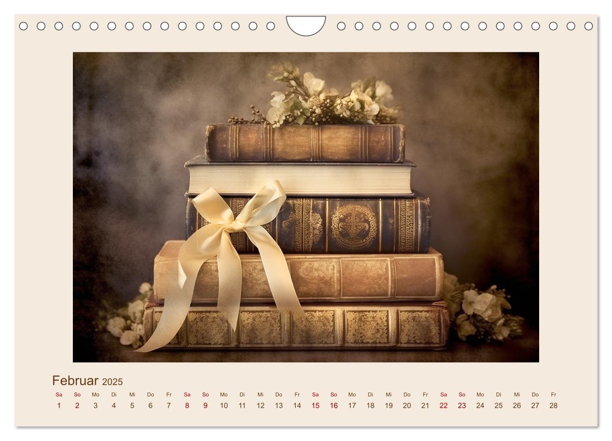 Bild: 9783383839603 | Bücherzauber (Wandkalender 2025 DIN A4 quer), CALVENDO Monatskalender