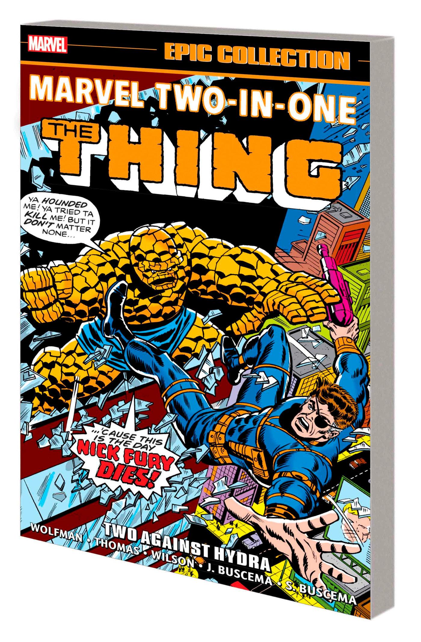 Cover: 9781302931766 | Marvel Two-In-One Epic Collection: Two Against Hydra | Wolfman (u. a.)