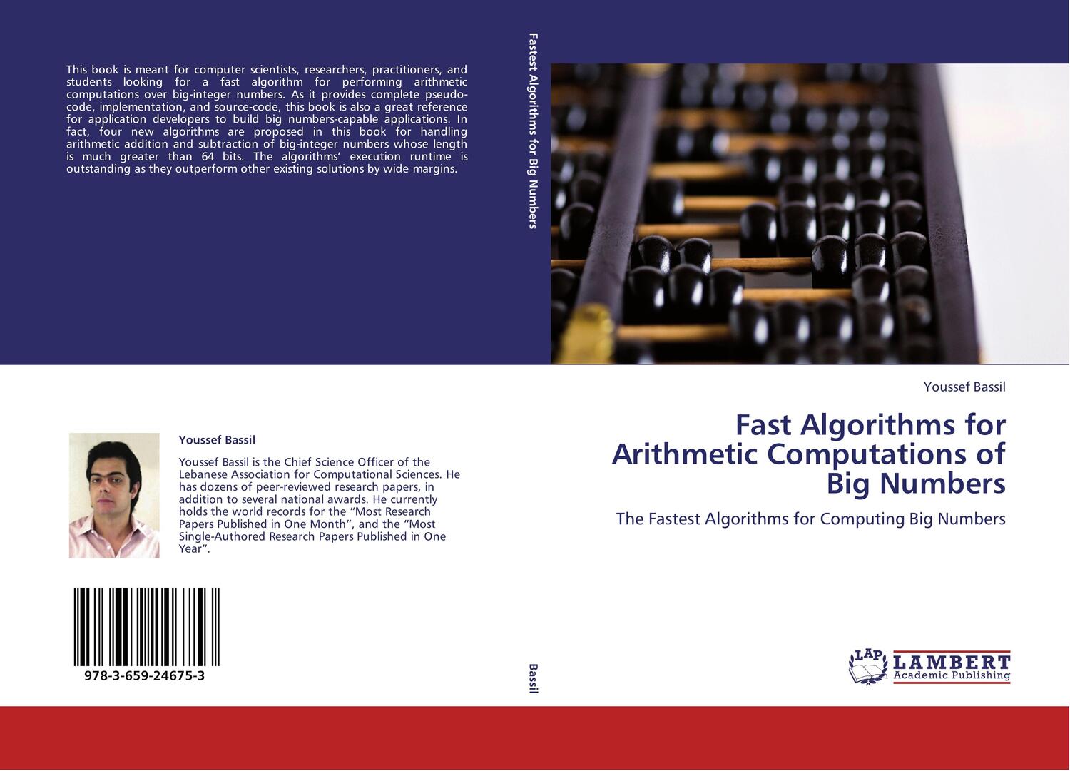 Cover: 9783659246753 | Fast Algorithms for Arithmetic Computations of Big Numbers | Bassil