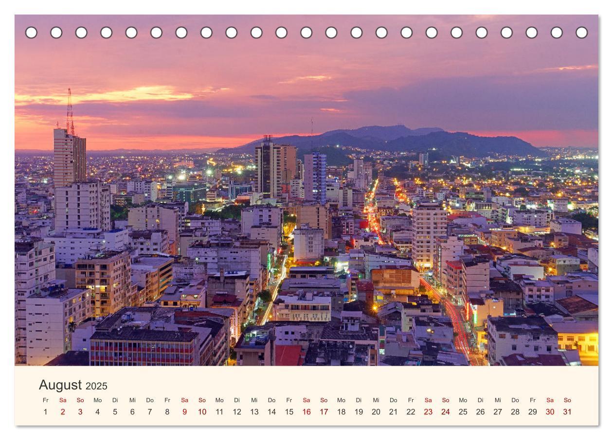 Bild: 9783435417957 | Entdecke Ecuador (Tischkalender 2025 DIN A5 quer), CALVENDO...