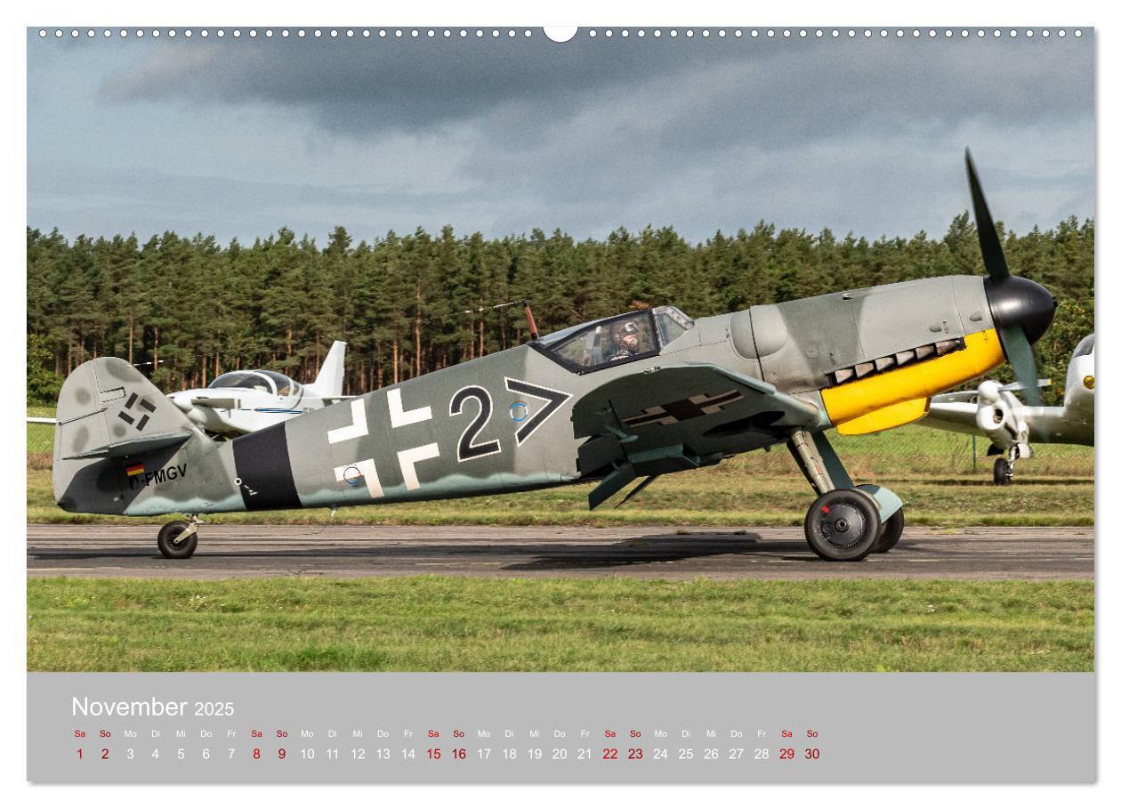 Bild: 9783435146680 | Fliegende Legenden - Warbirds (Wandkalender 2025 DIN A2 quer),...