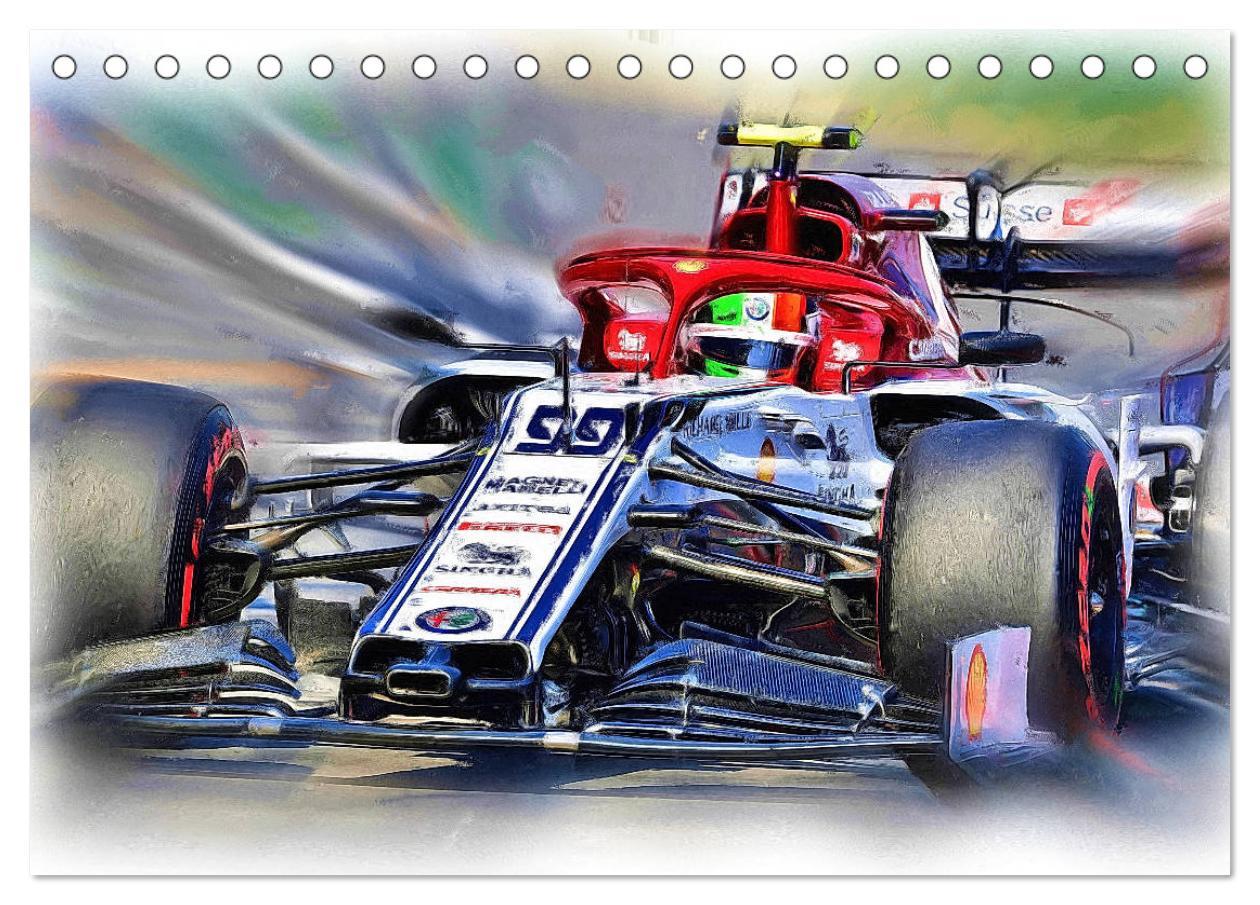 Bild: 9783435243266 | Faszinierende Formel 1 (Tischkalender 2025 DIN A5 quer), CALVENDO...