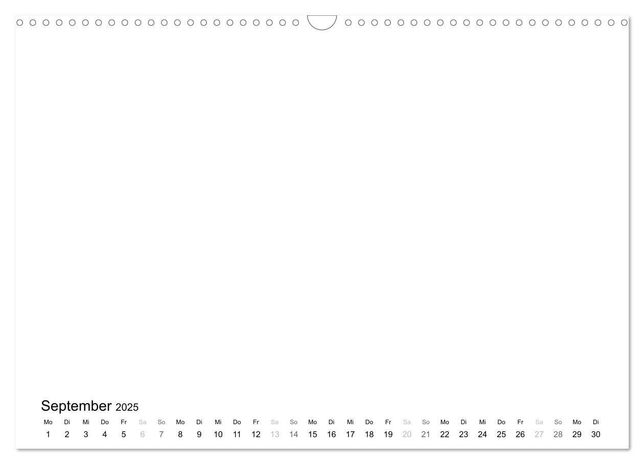 Bild: 9783435769742 | Bastelkalender - Weiss (Wandkalender 2025 DIN A3 quer), CALVENDO...