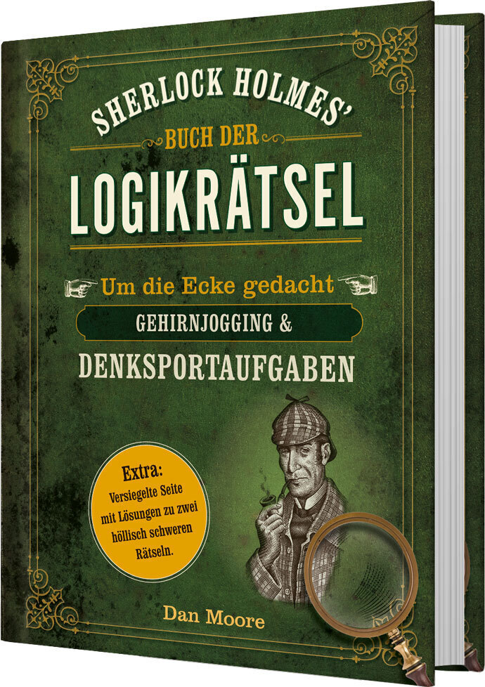 Cover: 9783625184980 | Sherlock Holmes' Buch der Logikrätsel | Dan Moore | Buch | 210 S.