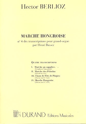 Cover: 9790044054305 | Marche Hongroise (Danmnation Faust) | Hector Berlioz | Partitur