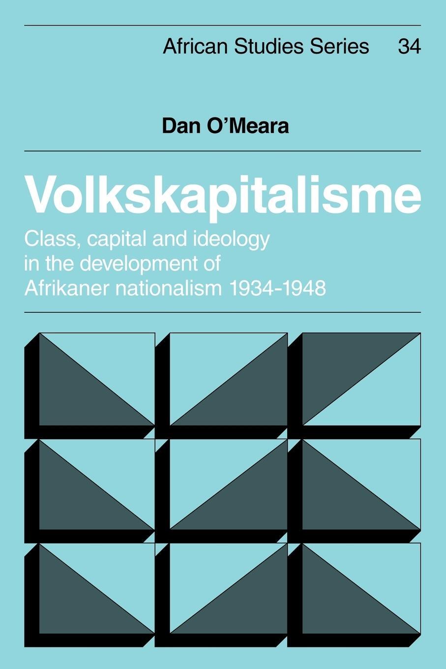 Cover: 9780521104678 | Volkskapitalisme | Dan O'Meara | Taschenbuch | Paperback | Englisch