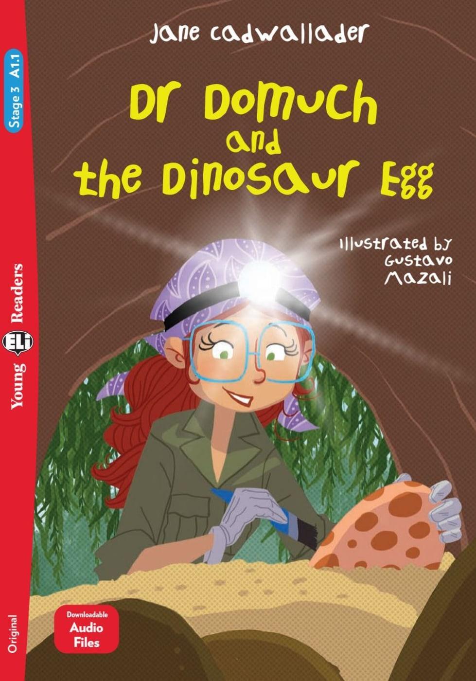 Cover: 9783125154179 | Dr Domuch and the Dinosaur Egg | Book with downloadable Audio Files