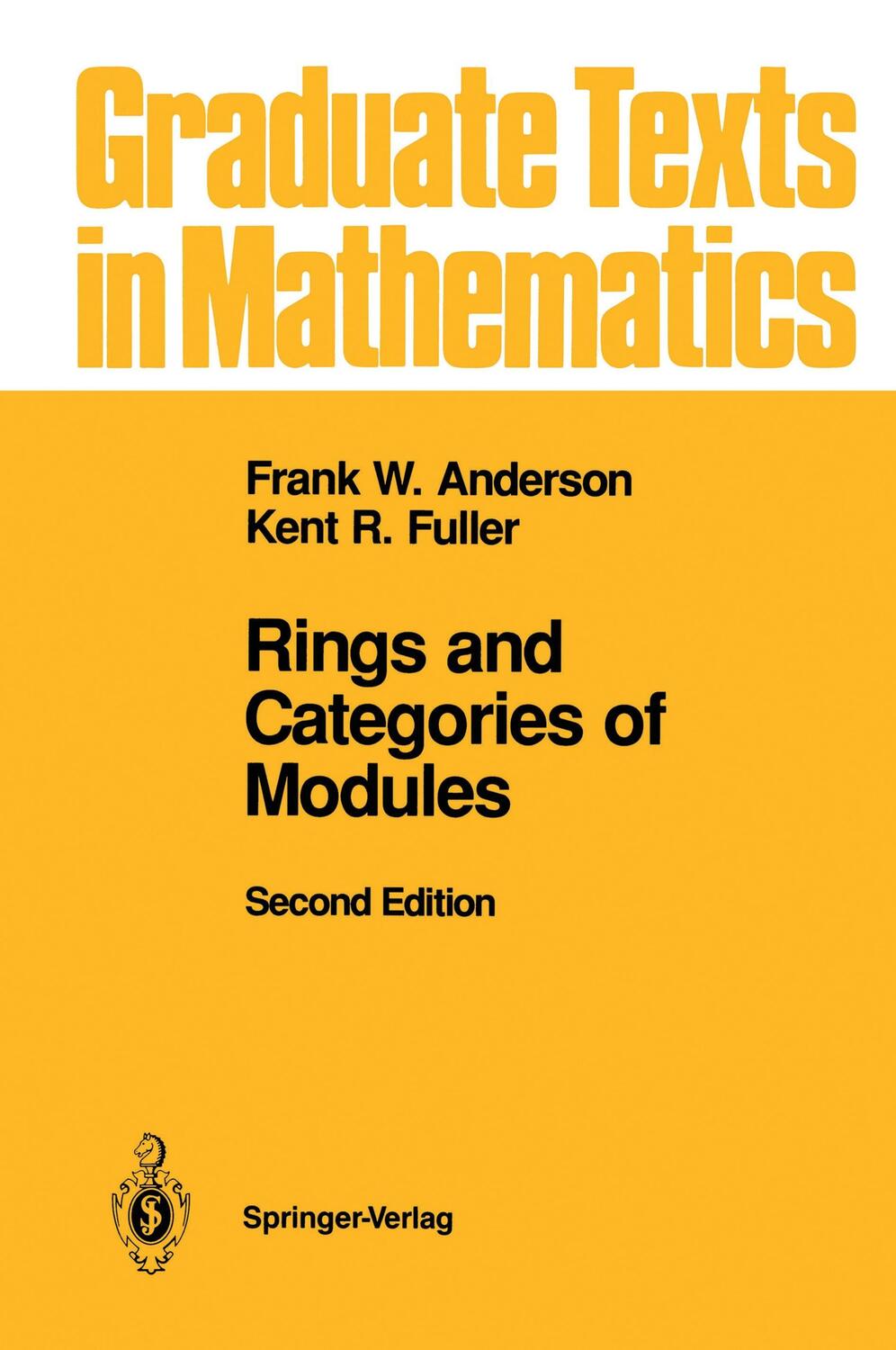 Cover: 9780387978451 | Rings and Categories of Modules | Kent R. Fuller (u. a.) | Buch | X