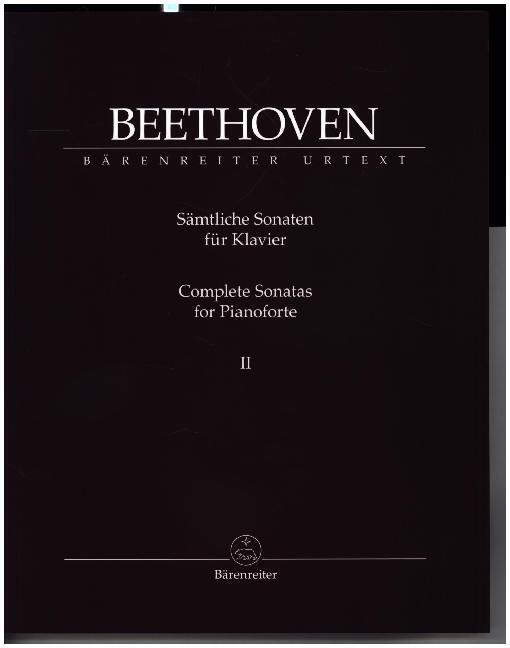 Cover: 9790006567386 | Sämtliche Sonaten für Klavier II, Partitur | Ludwig van Beethoven