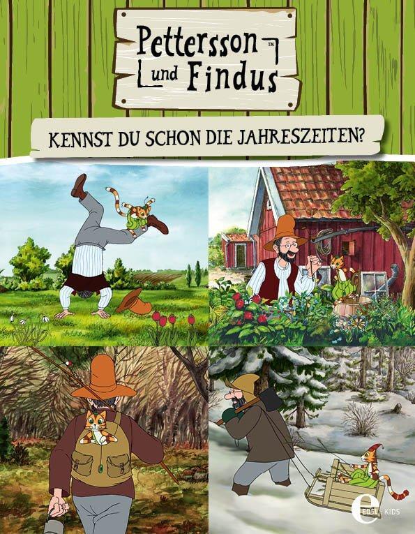 Cover: 9783961290062 | Pettersson und Findus - Kennst du schon die Jahreszeiten? | Nordqvist