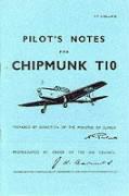 Cover: 9780859790239 | Chipmunk T10 Pilot's Notes | Air Ministry Pilot's Notes | Air Ministry